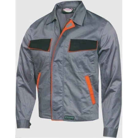 Μπουφάν εργασίας KA-559 Γκρι/Πορτοκαλί